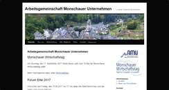 Desktop Screenshot of amu-monschau.de
