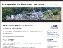 Tablet Screenshot of amu-monschau.de